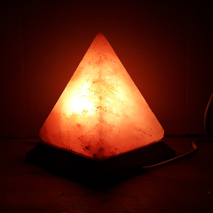 Lampa od himalajske soli - Kocka